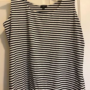 Talbots Plus Size Pima Cotton-Blend Tank